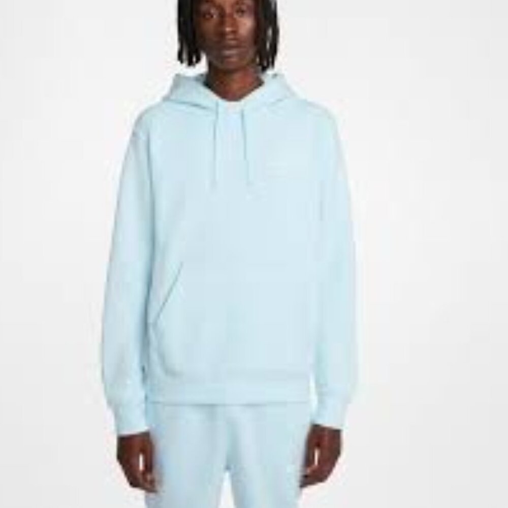 Nike Club Fleece Hoodie (Glacier Blue)